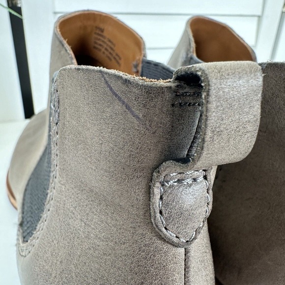 Kork‎ Ease Kama Chelsea Ankle Boots Taupe Brown Slip On Womens Size 11 M - Picture 6 of 11